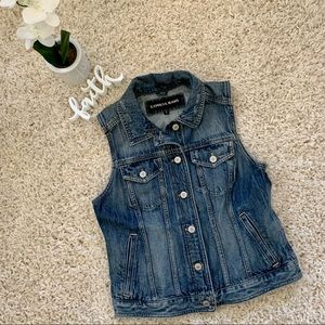 Express Denim Vest